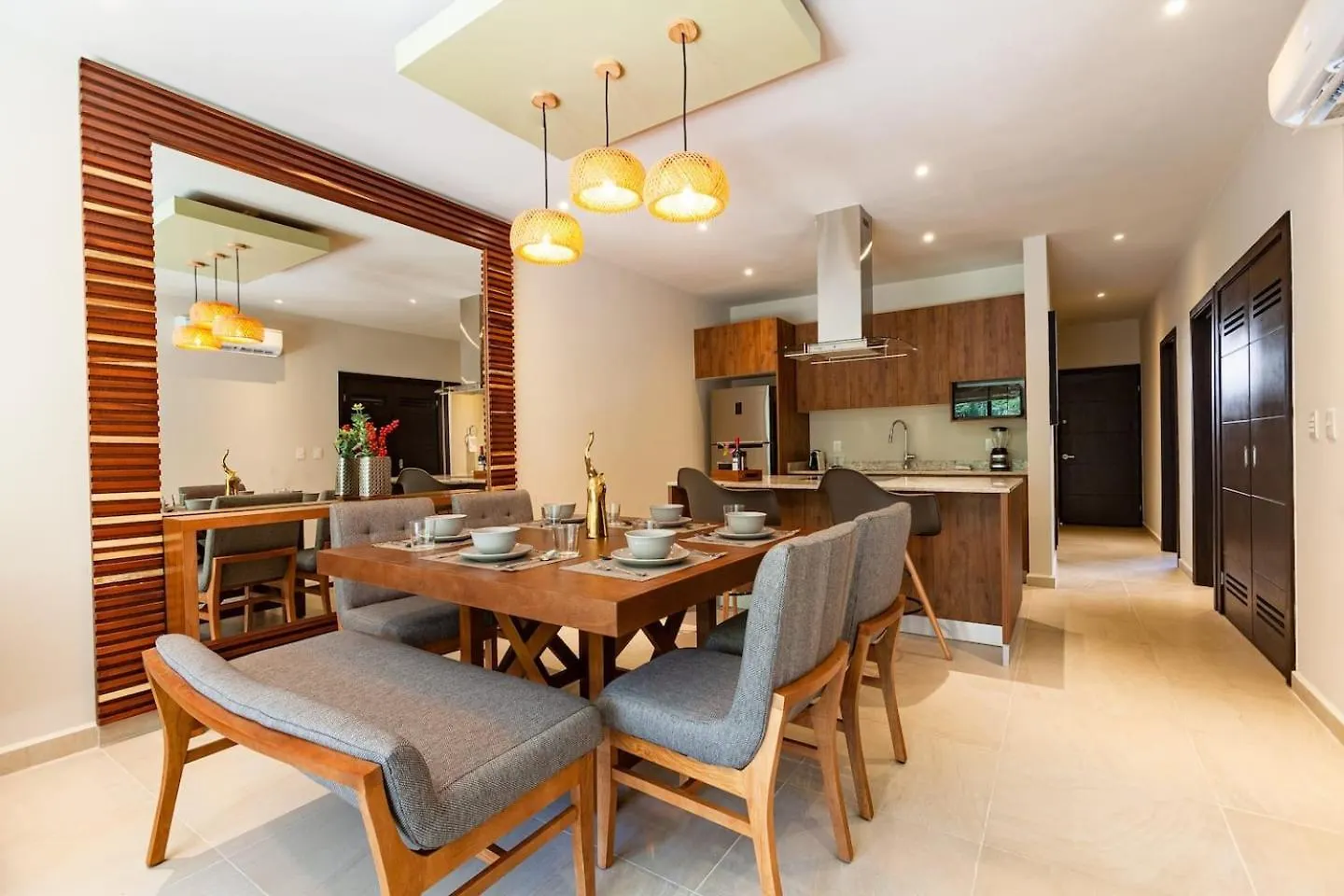 New!Selvacondo12Min To Beach,Gym,Pool,Playground Playa del Carmen Tatil Evi